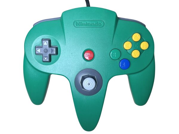 Nintendo 64 Controller grün