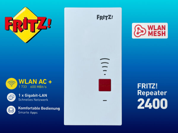 AVM FRITZ!WLAN Mesh Repeater 2400 deutschsprachig