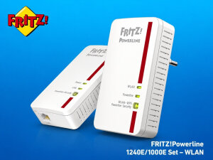 AVM FRITZ!Powerline 1240E/1000E WLAN Set