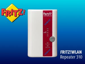 AVM FRITZ!WLAN Repeater 310 (300 Mbit/s, WPS), weiß, deutschsprachige Version