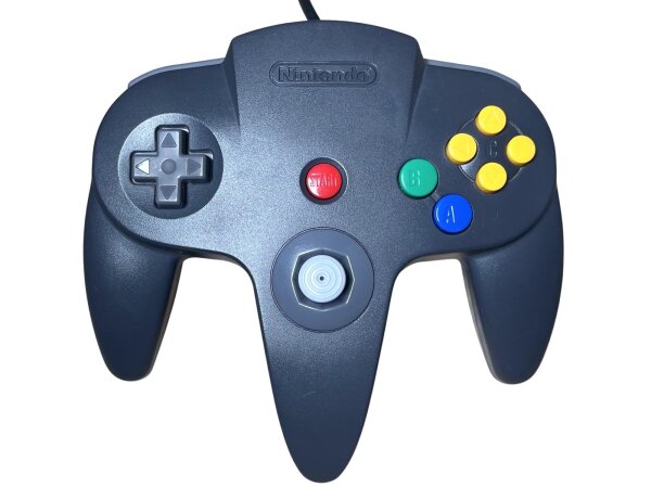 Nintendo 64 Controller schwarz