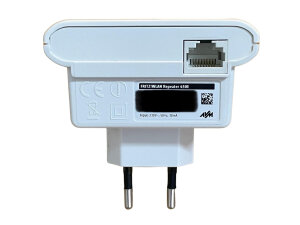 AVM FRITZ!WLAN Repeater 450E (450 Mbit/s, Gigabit LAN, WPA2), weiß, deutschsprachige Version