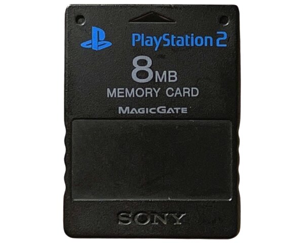 Sony Playstation 2 Memory Card 8mb-(Ps2)