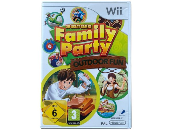 Nintendo Wii Family Party: Outdoor Fun