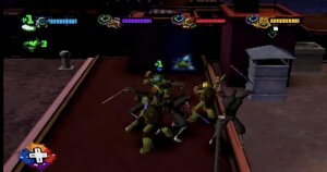 Nintendo Wii Spiel - Nickelodeon Teenage Mutant Ninja Turtles