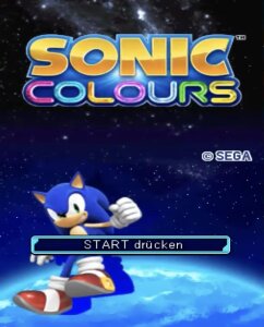 Nintendo DS Sonic Colours