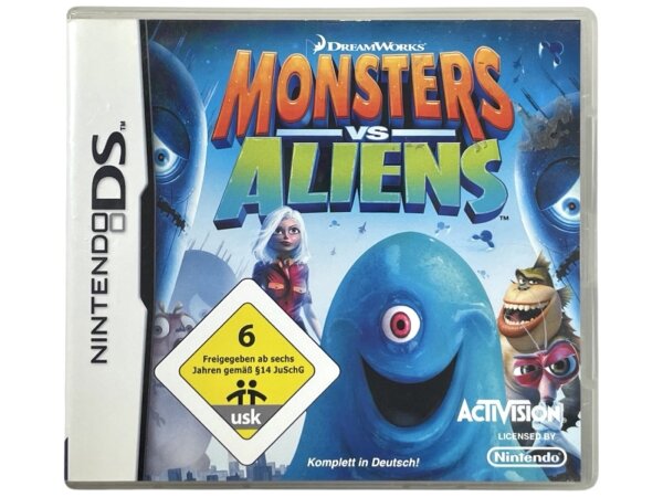 Nintendo DS Monsters Vs. Aliens