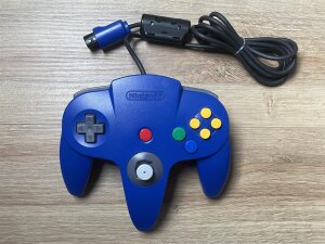 Nintendo 64 Controller blau