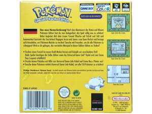 Nintendo Gameboy Pokémon - Gelbe Edition