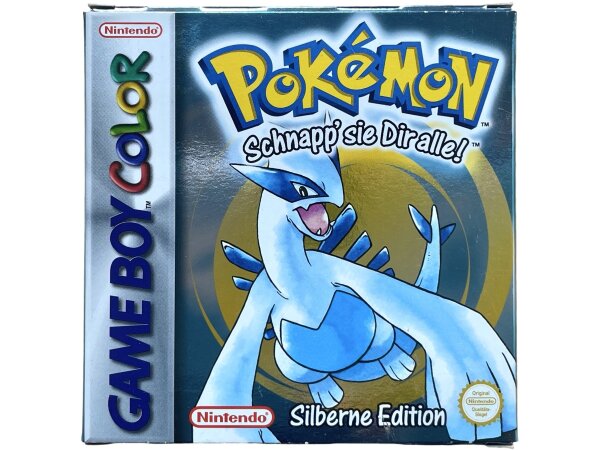 Pokemon Silberne Edition - Nintendo Game Boy Color