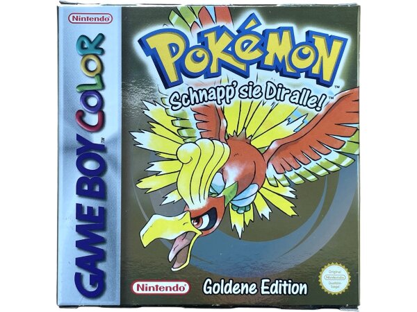 Pokemon Goldene Edition - Nintendo Game Boy Color