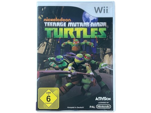Nintendo Wii Spiel - Nickelodeon Teenage Mutant Ninja Turtles