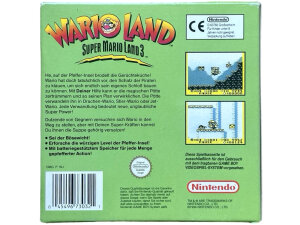 Nintendo GameBoy - Wario Land Super Mario Land 3