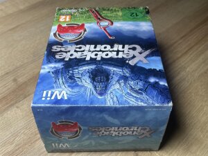 Nintendo Wii Xenoblade Chronicles Box Limited Edition mit Classic red Controller