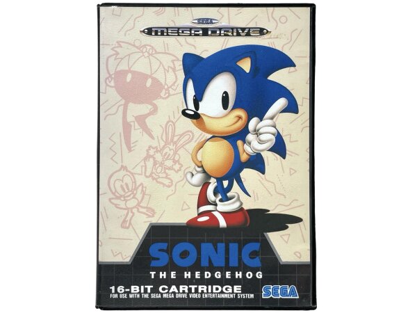 SEGA Mega Drive Spiel - Sonic The Hedgehog