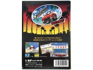 OUTRUN Out Run Mega Drive MD Sega Patrone NUR Japan Retro...