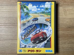 OUTRUN Out Run Mega Drive MD Sega Patrone NUR Japan Retro Videospiel