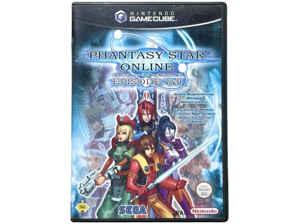 Nintendo GameCube Phantasy Star Online Episode 1 & 2