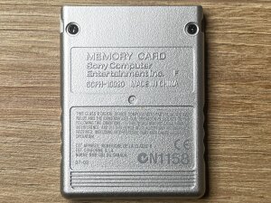 Sony Playstation 2 - PS2 Memory Card 8MB - Satin Silver