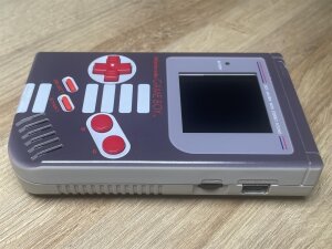 Nintendo Game Boy Classic NES Design IPS Bildschirm Backlit