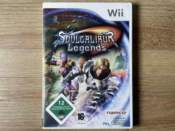 Nintendo Wii Soul Calibur Soulcalibur Legends