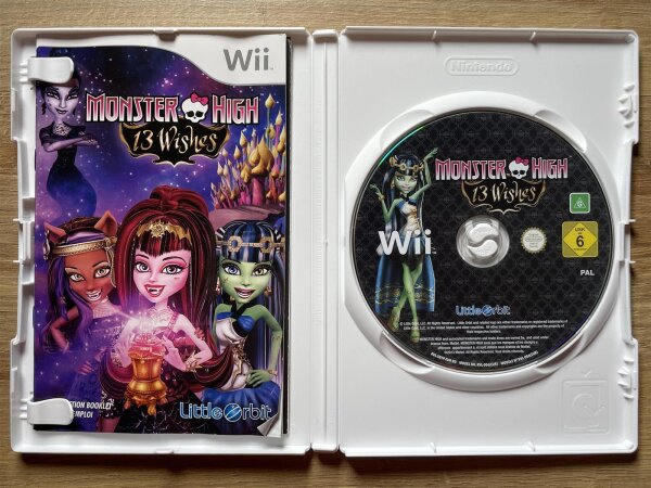 Nintendo Wii Monster High - 13 Wünsche