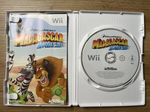 Nintendo Wii Madagascar Kartz