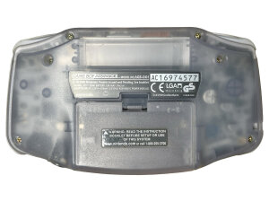 Nintendo Game Boy Advance Konsole Clear Blue