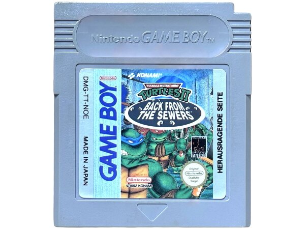 Nintendo Game Boy Classic Teenage Mutant Hero Turtles 2 - Back from the Sewers