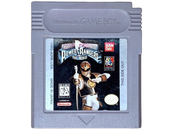 Nintendo Game Boy Classic Power Rangers The Movie