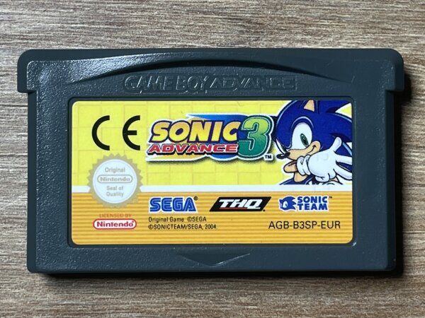 Nintendo Game Boy Advance Sonic Advance 3
