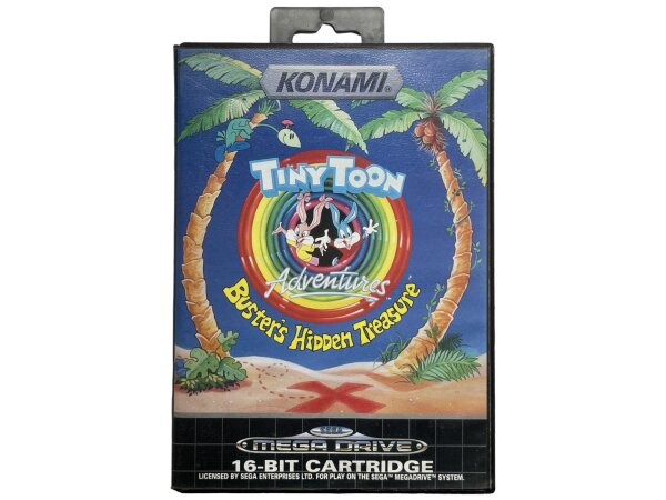 Sega Mega Drive Tiny Toon Adventures Busters Hidden Treasure