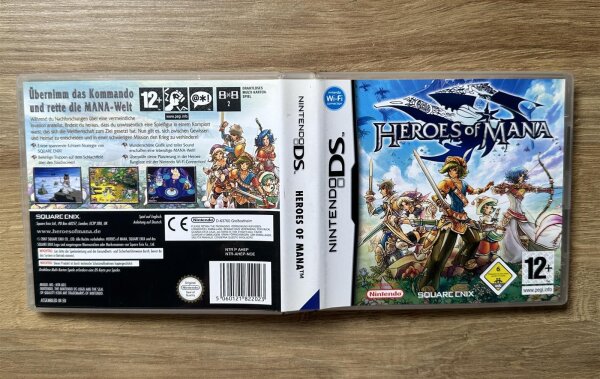 Nintendo DS Heroes of Mana
