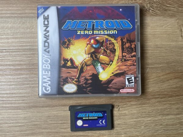 Metroid Zero Mission Nintendo Gameboy Advance