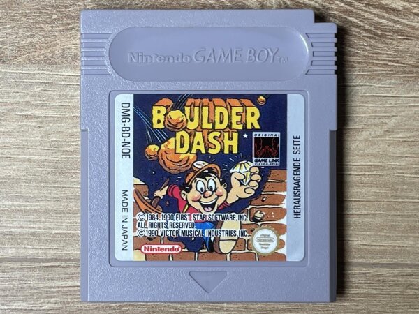Nintendo Gameboy Boulder Dash