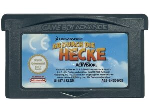 Nintendo GAME BOY ADVANCE Ab durch die Hecke