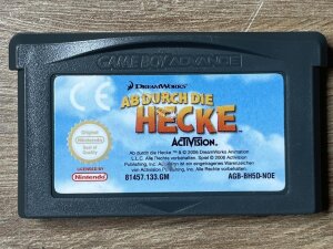 Nintendo GAME BOY ADVANCE Ab durch die Hecke