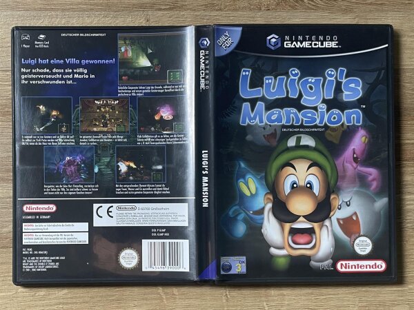 Nintendo GameCube Luigis Mansion