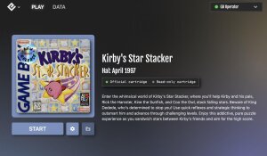 Nintendo Game Boy Kirbys Star Stacker
