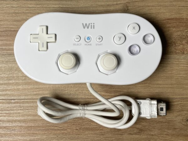 Wii Classic Controller-white