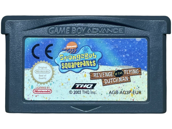 Nintendo GAME BOY ADVANCE SPONGEBOB SQUAREPANTS Revenge of the Flying Dutchman