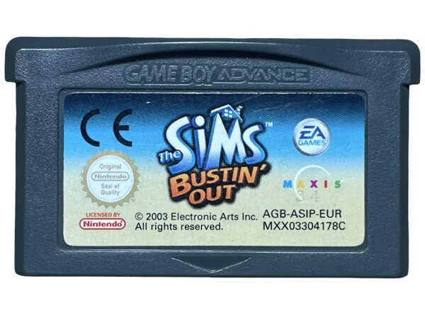 Nintendo GAME BOY ADVANCE The Sims Bustin Out