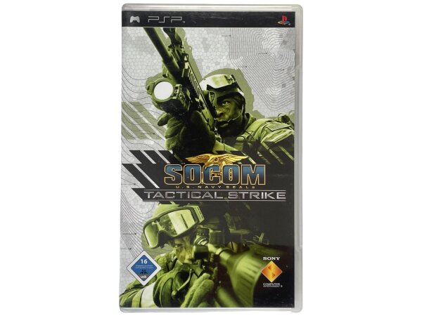 Sony PSP • Socom U.S. Navy Seals Tactial Strike