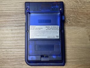Nintendo Game Boy Pocket Custom Purple Clear