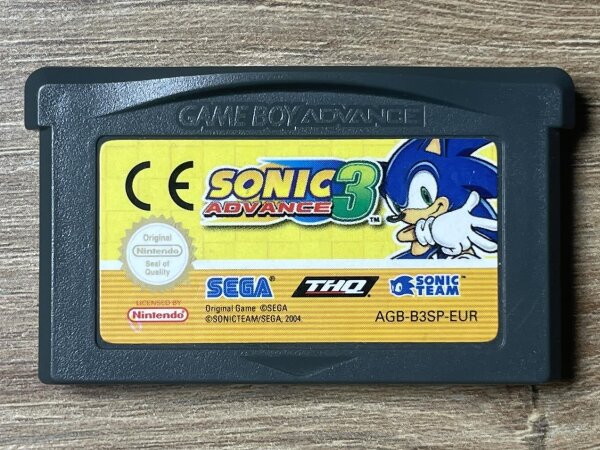 Nintendo Game Boy Advance Sonic Advance 3