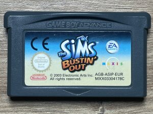 Nintendo GAME BOY ADVANCE The Sims Bustin Out