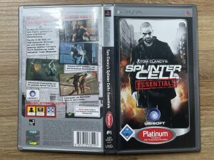 Sony PSP • Tom Clancys Splinter Cell: Essentials (Platinum)