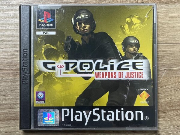 Sony PlayStation 1 G-Police 2 Weapons of Justice