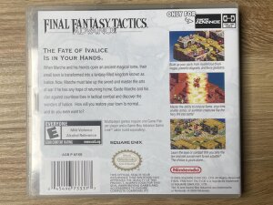Nintendo Game Boy Advance Final Fantasy Tactics