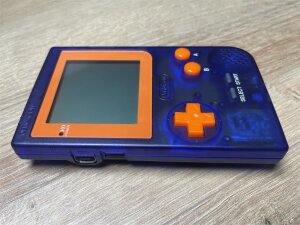 Nintendo Game Boy Pocket Custom Purple Clear